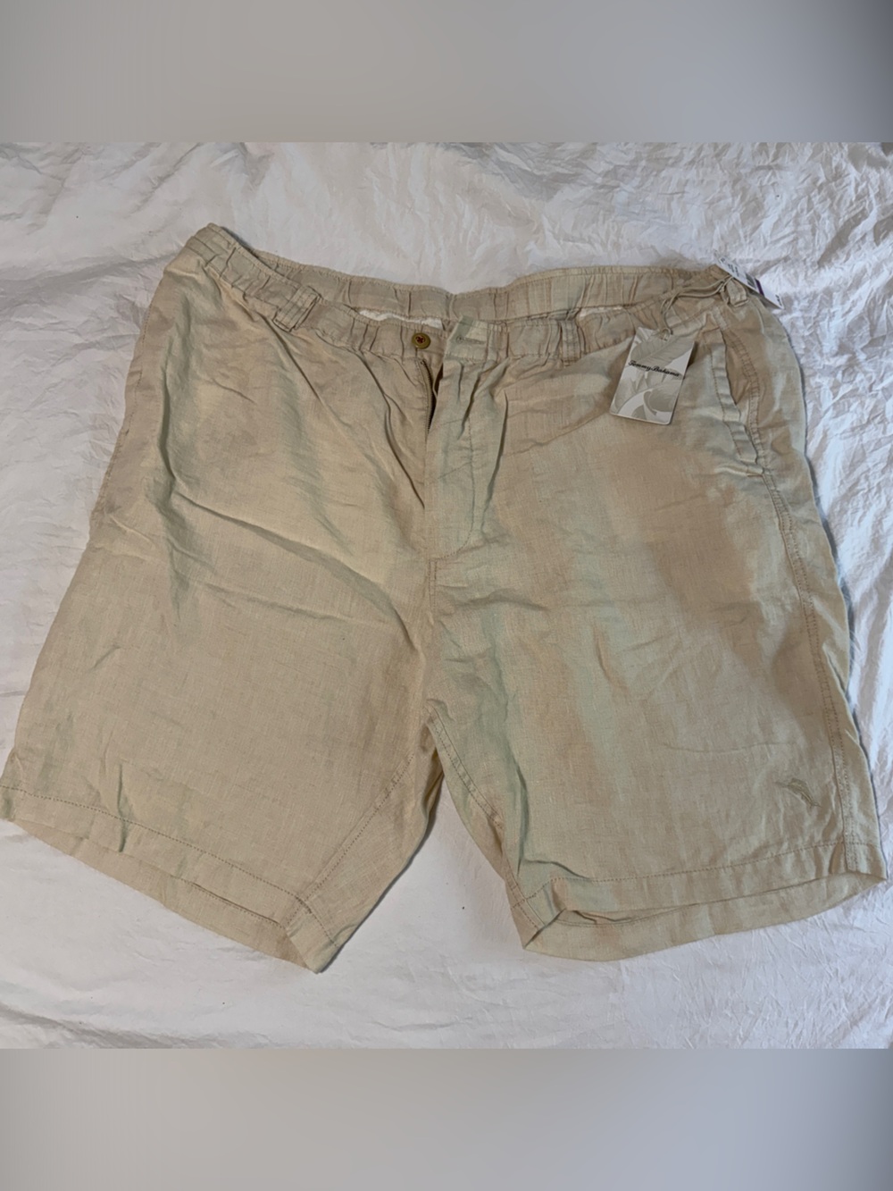 Tommy Bahama Beige Cargo Shorts